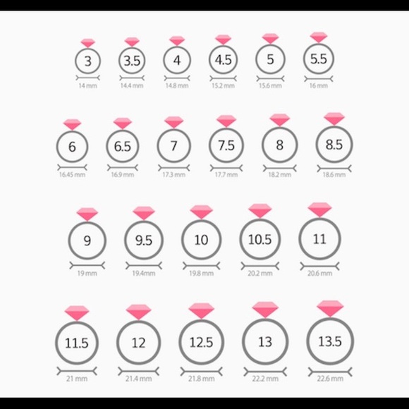 5A CZ Zircon Stone 925 Sterling Silver Wedding - Picture 8 of 8